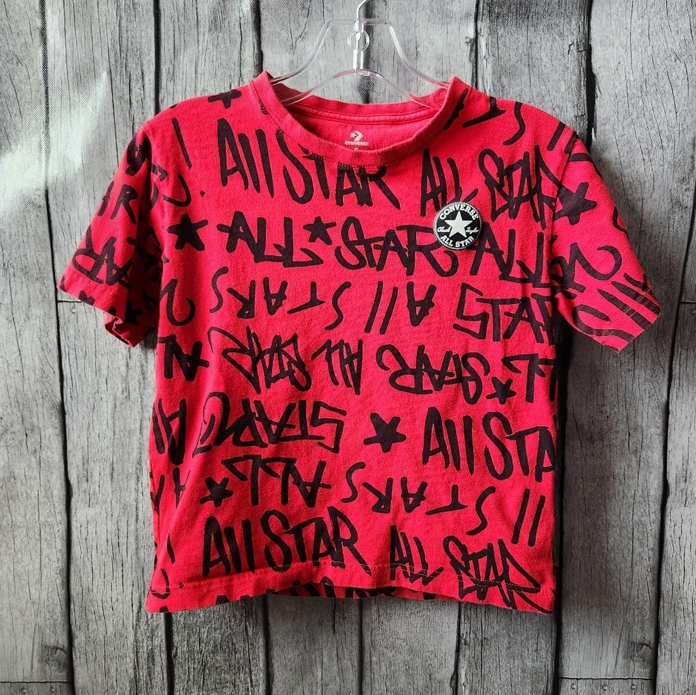 CONVERSE All Star Red & Black Shirt